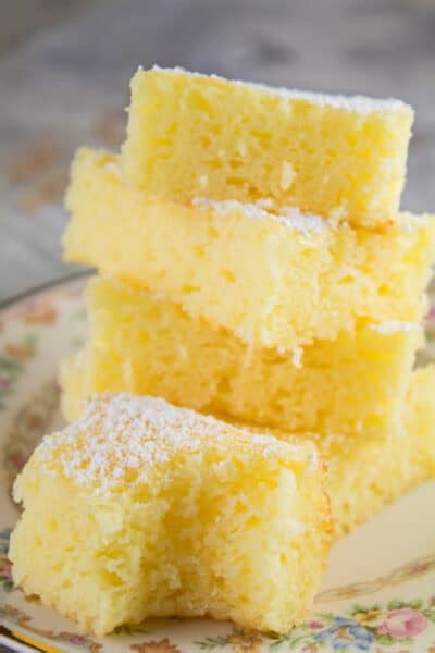 2 Ingredient Lemon Bars Easy Two Ingredient Cake Mix Recipe Bake It