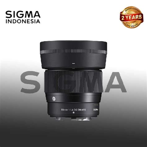 jual sigma mm  dc dn contemporary lens  fuji  mount