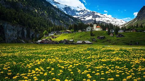 1080P Descarga gratis Valle de Urnerboden cantón de Uri Suiza