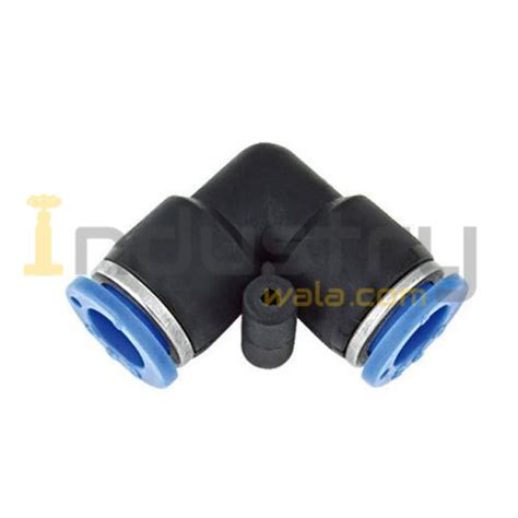 pnuematic push  equal elbow connector  pu pipe industrywala