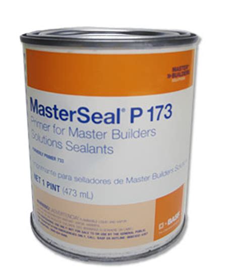 Masterseal P173 Primer For Np1 Polyurethane Sealant One Pint