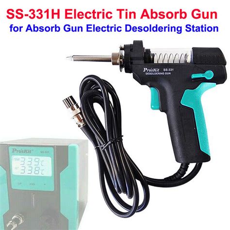 Desoldering Absorb Gun Electric Station SS 331H Tin Gun Suction Tin