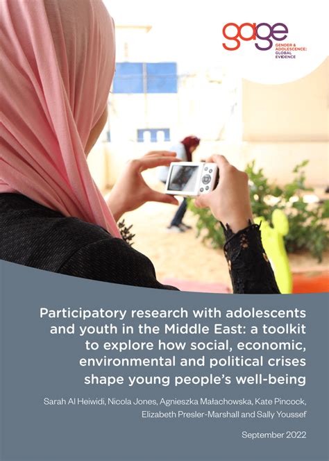 Pdf Participatory Research With Adolescents And Youth In The Middle