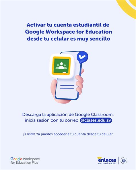 Ministerio de Educación on Twitter Activa tu cuenta de Google