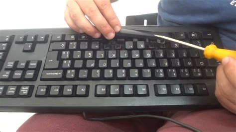 Conserto Do Teclado Desmontar E Montar A Tecla Espa O Youtube