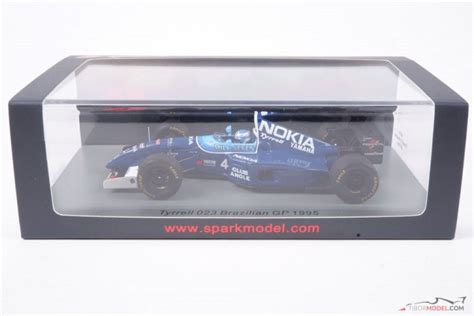 Model Car Tyrrell 023 Mika Salo 1995 1 43 Spark Tibormodel