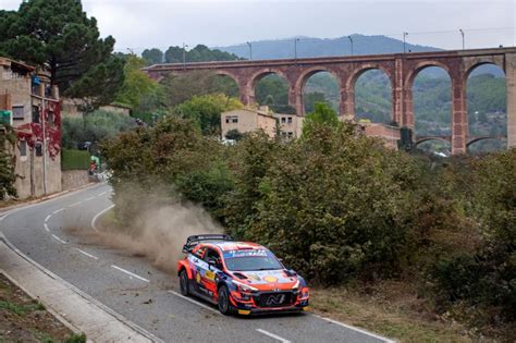 Hyundai Motorsport Logra Doble Podio En El Wrc De Espa A Carnews