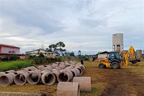 Cosanpa Avan A As Obras De Amplia O Do Sistema De Abastecimento De