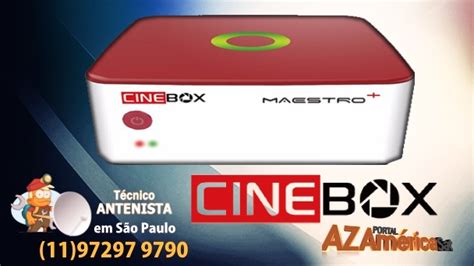 Cinebox Maestro Plus Última Atualização IKS Pago 25 04 2024