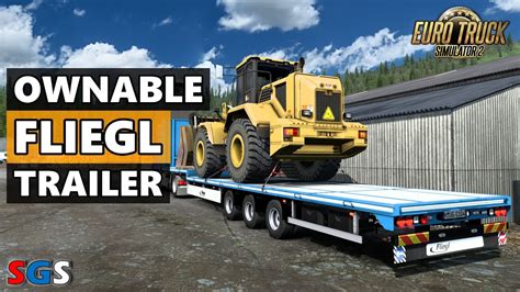 ETS2 1 46 Ownable Fliegl Flatbed Trailer By Virtual Service Trailer