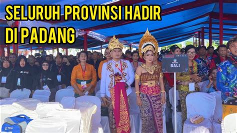 Meriah Sekali Pembukaan Penas Tani Di Kota Padang Sumatera Barat