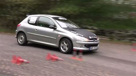 CS Autoslalom Hodonín 8 10 2022 Ivan Chlud Peugeot 206 RC YouTube