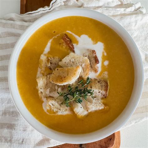 Butternut Squash Apple Soup — Abby Hersam Health