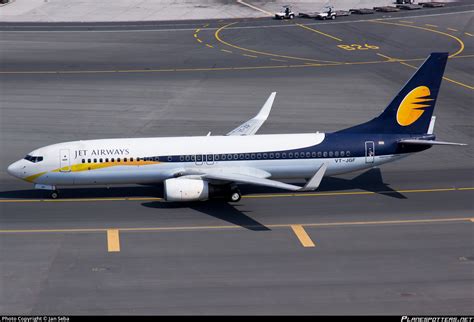 VT JGF Jet Airways Boeing 737 8FH WL Photo By Jan Seba ID 550707