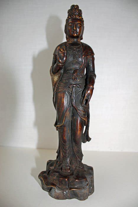 Bronze Guan Yin China Second Part Th Century Catawiki