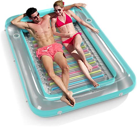 Amazon Inflatable Tanning Pool Lounger Float Jasonwell 4 In 1