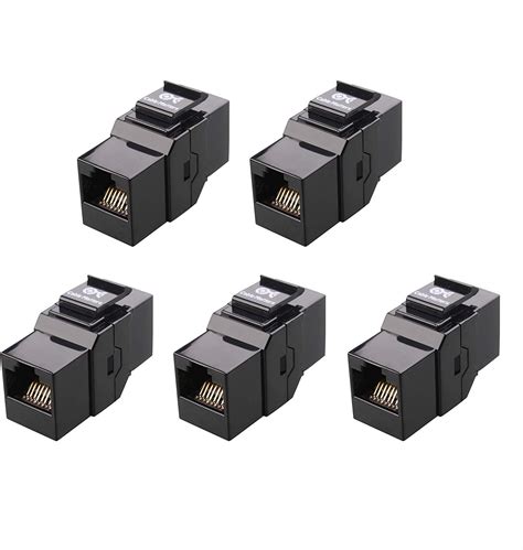 Amazon VICTEK Female To Female Cat6 Keystone RJ45 Couplers 10