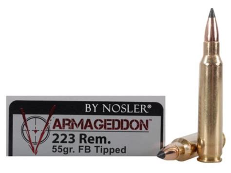 Overland Armament Nosler Varmageddon Rem Grain Flat Base