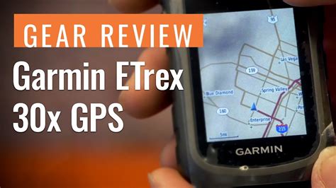 Gear Review Garmin Etrex X Gps Youtube