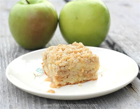 Caramel Glazed Apple Crumble Coffee Cake | Recipe | Coffee cake, Apple ...