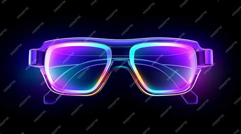 Premium Photo Sunglasses On Black Background