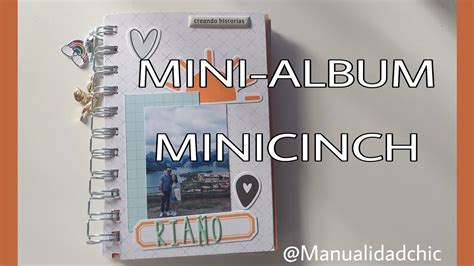 Como hacer un álbum con la mini cinch scrap YouTube