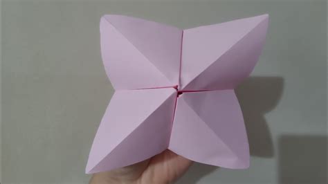 Origami Da Sorte Passo A Passo De Como Fazer A Dobradura De Perguntas