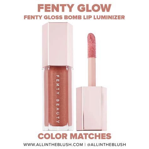 Fenty Beauty Fenty Glow Gloss Bomb Dupes - All In The Blush