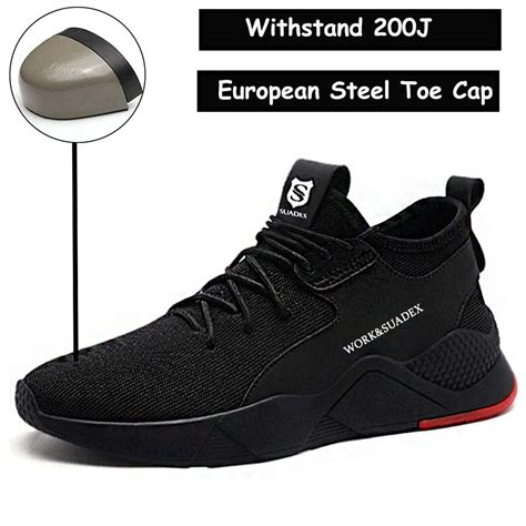 Snapklik Steel Toe Shoes For Men Women Indestructible Steel Toe