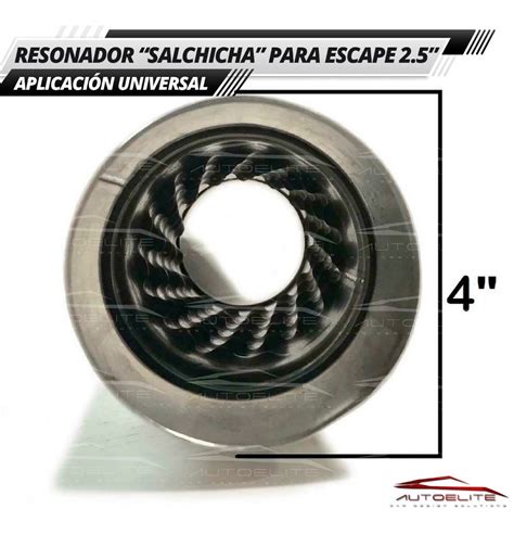 Resonador Deportivo Para Escape 2 5in Acero Acd Performance ACD