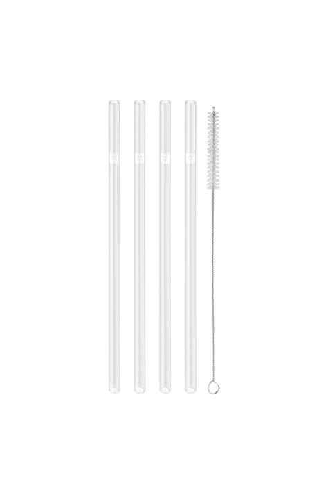 ZWILLING Glassugrör Sorrento 4 pack Transparent Bar