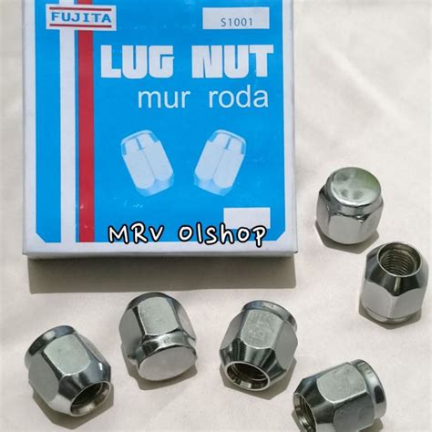 Jual LUG NUT RACING SHORT 21x12 Mur Baut Roda FUJITA Shopee Indonesia