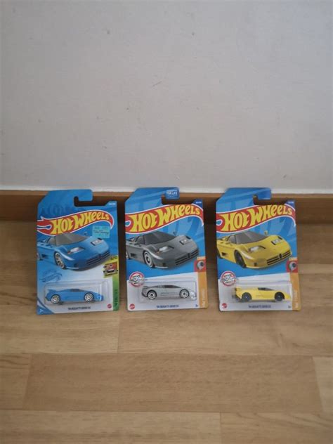 Hot Wheels Bugatti Eb110 Hobbies Toys Toys Games On Carousell
