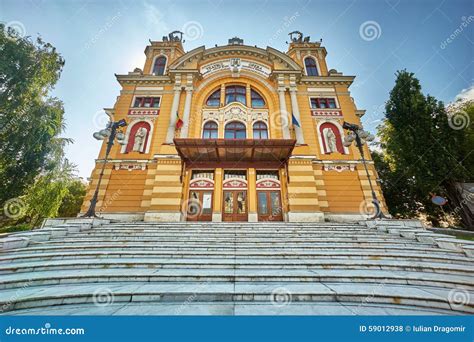 Cluj-Napoca Theatre editorial stock photo. Image of travel - 59012938