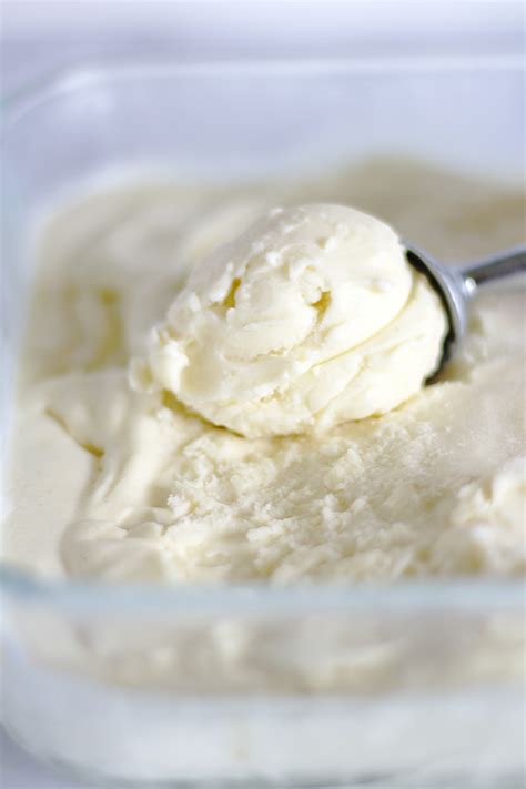 Homemade Vanilla Bean Ice Cream Nina Kneads To Bake