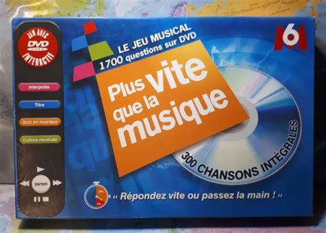 Jeu De Soci T Plus Vite Que La Musique Quizz Musique Chanson