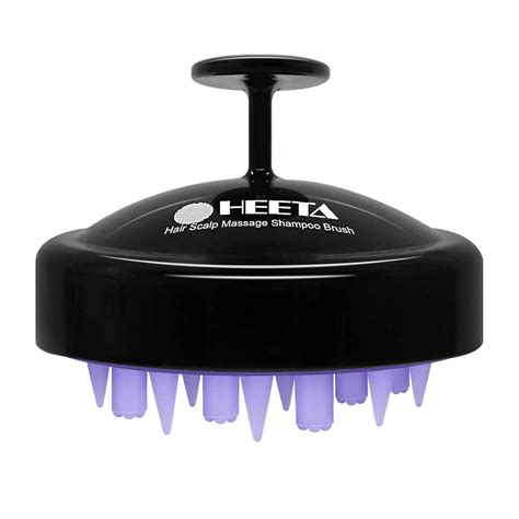 Heeta Hair Scalp Massager Brush Updated Hair Shampoo