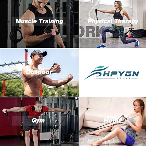 Resistance Bands, Exercise Bands with Handles, Fitness Bands...