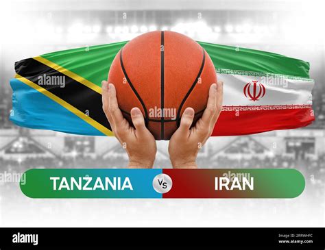 Tanzania Vs Iran National Basketball Teams Basket Ball Match