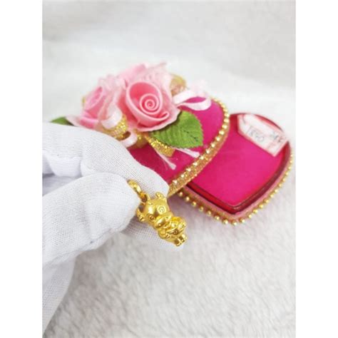 jual ltee liontin boneka shio sapi kerbau emas kuning hongkong