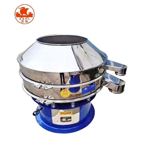 Fine Powder Industrial Double Deck Vibrating Sieve Machine Electric