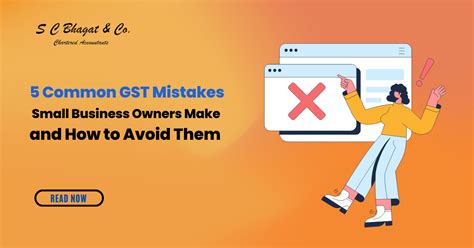 Gst Mistakes Small Business Owners Make And How To Avoid