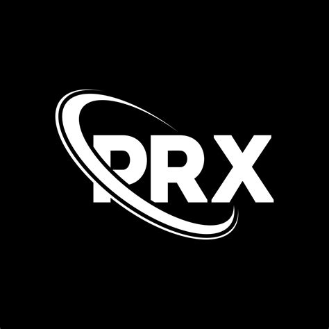 Logotipo De Prx Prx Carta Diseño Del Logotipo De La Letra Prx