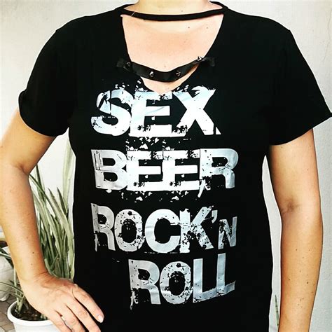 Camiseta Sex Beer Loja Lucy Bravinha Elo7 Produtos Especiais