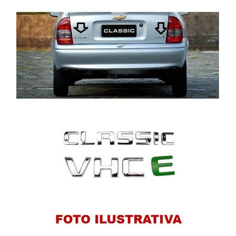 Kit Emblemas Classic Vhc E Chevrolet Shopee Brasil