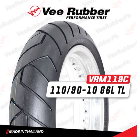 110 90 10 VRM119 TL Vee Rubber 110 90 10 Tubeless Motorcycle Tires