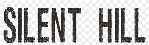 Silent Hill Series Logo - Silent Hill Logo Png, Transparent Png ...