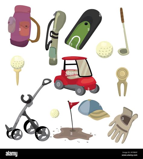 Cartoon Golf Icon Stock Vector Image And Art Alamy