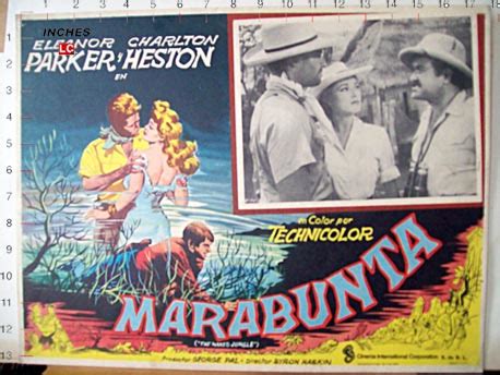 "MARABUNTA" MOVIE POSTER - "THE NAKED JUNGLE" MOVIE POSTER