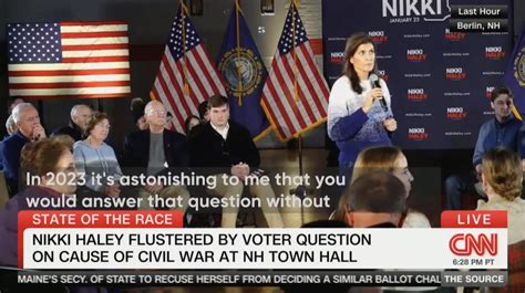 Nikki Haley Refuses To Acknowledge Slavery S Role In Civil War Says It